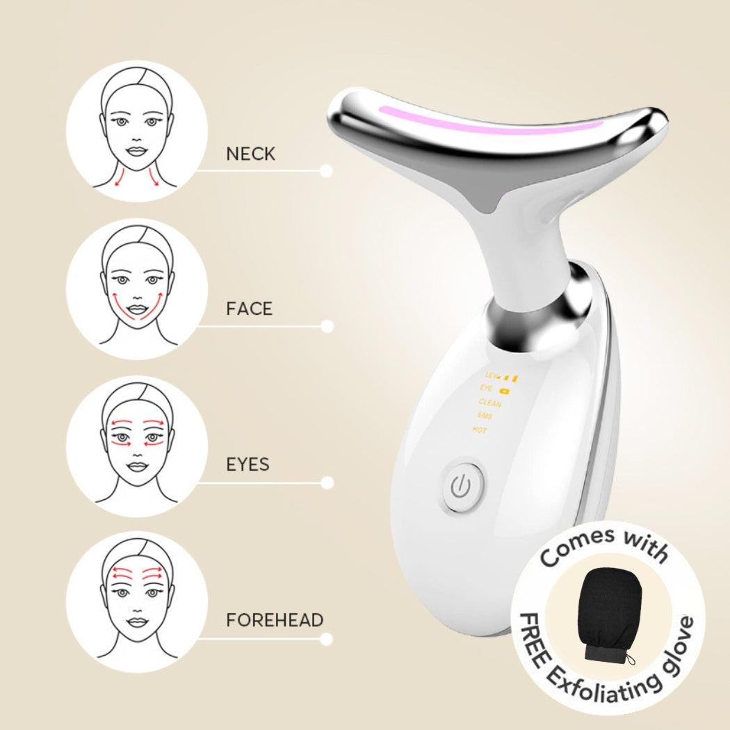 3-in-1 Mini Facial Toning & Rejuvenation Device