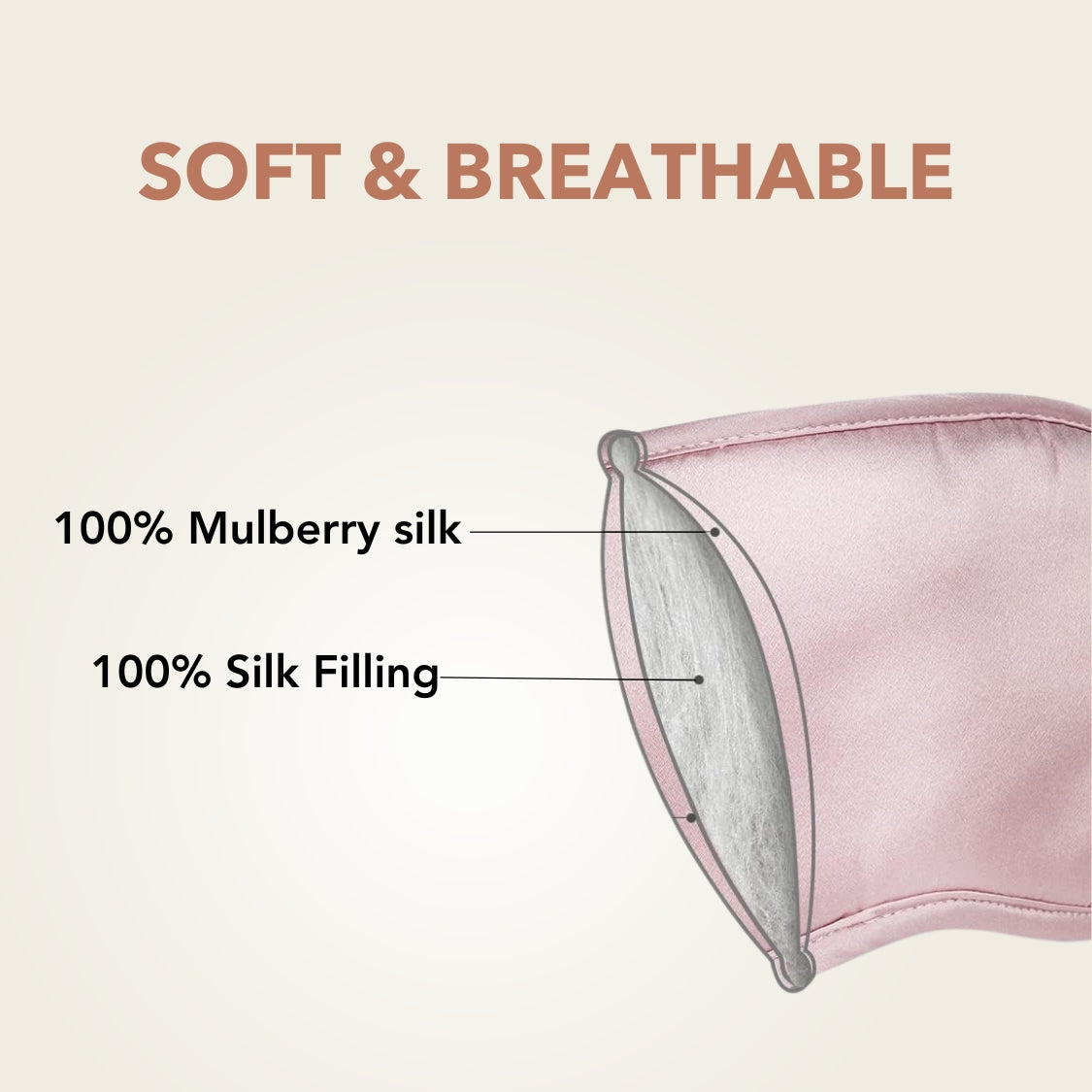 Sleep Mask Silk Eye Cover Soft Satin 2pcs