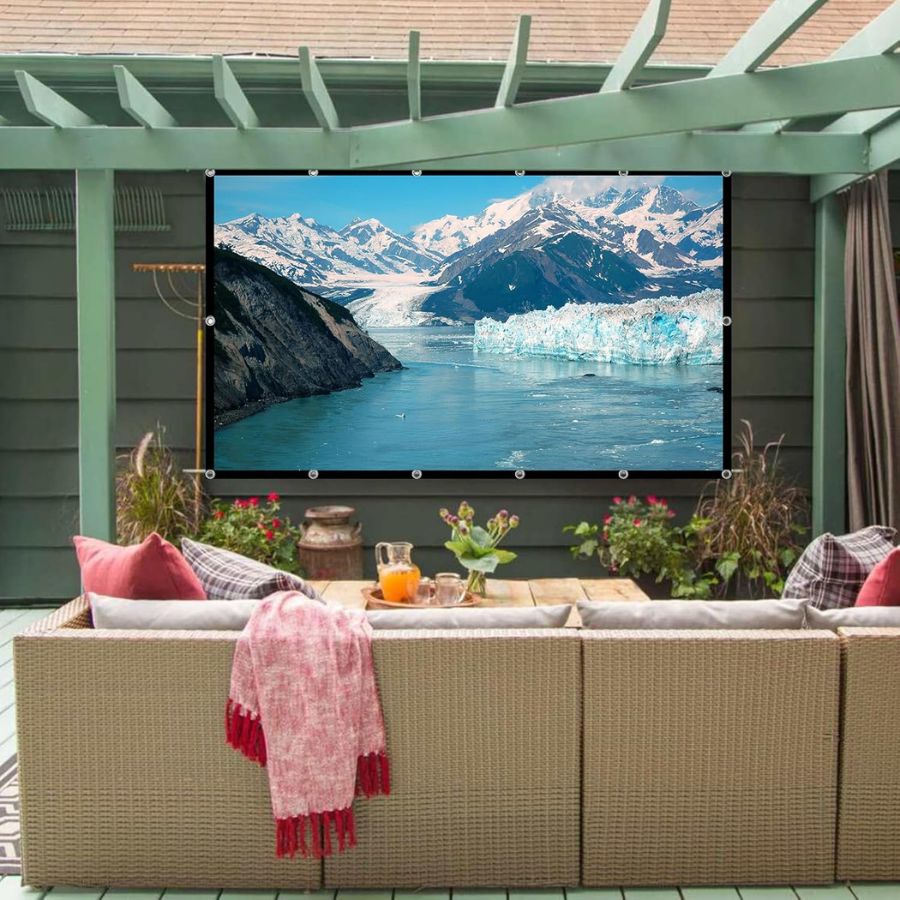 Portable Wrinkle-Free Projector Screen
