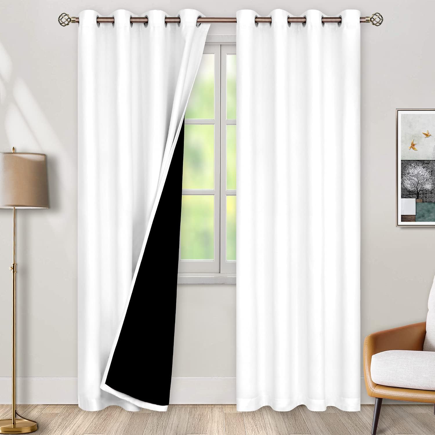 Thermal Insulated 100% Blackout Curtains Haven