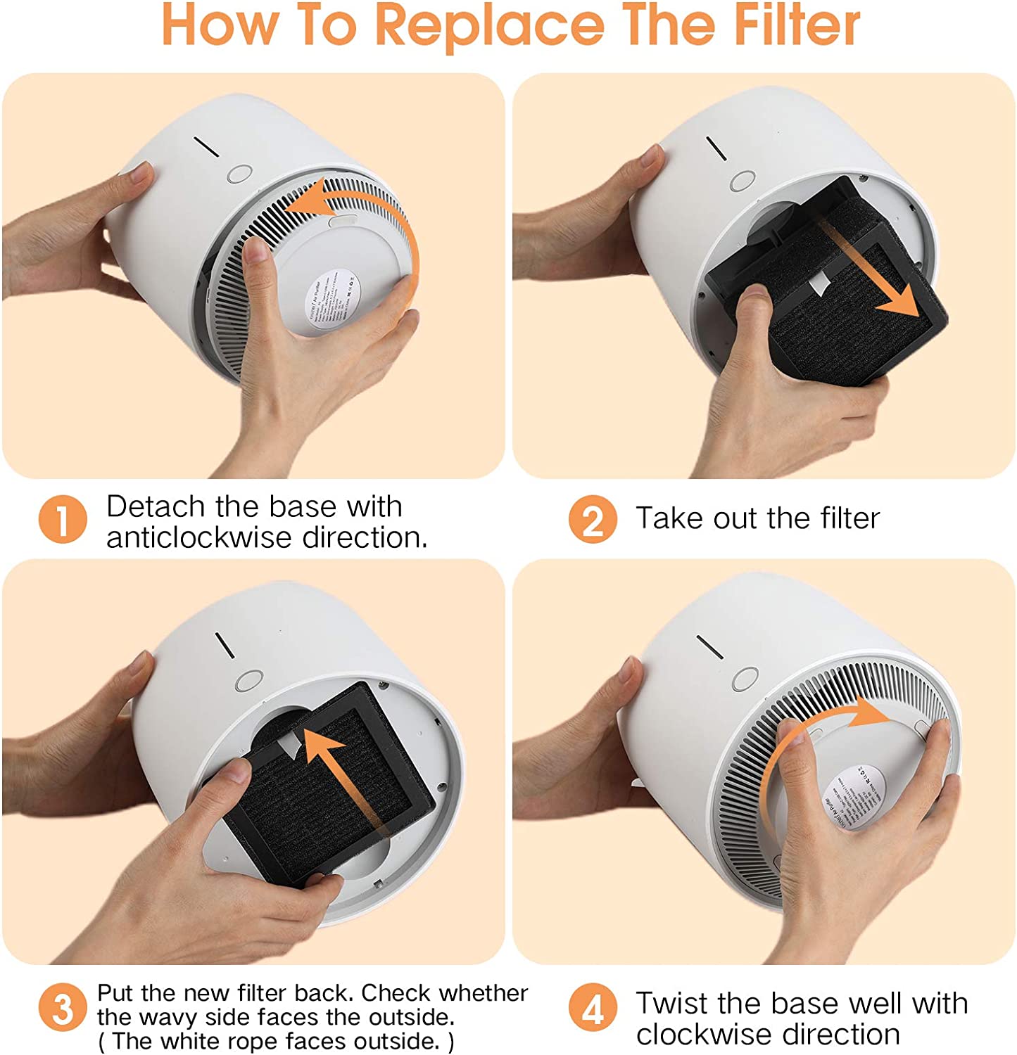 Air Purifier Pro Filters (x2)