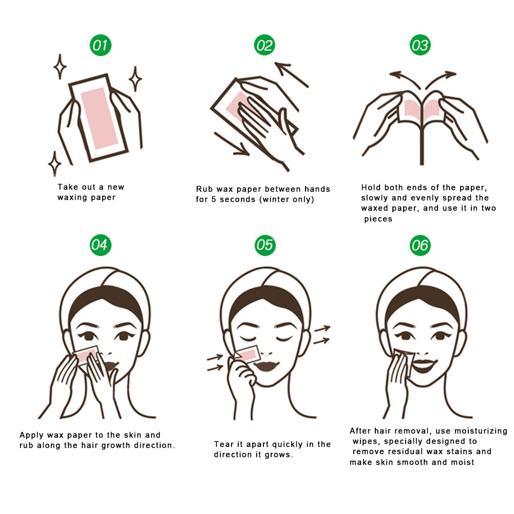Facial Wax Strips