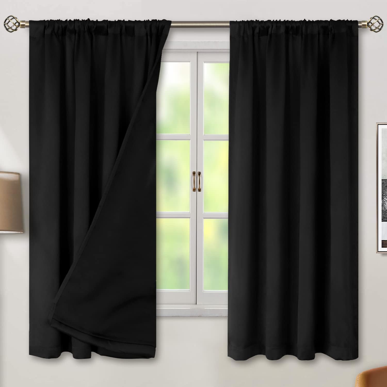 Thermal Insulated 100% Blackout Curtains Haven