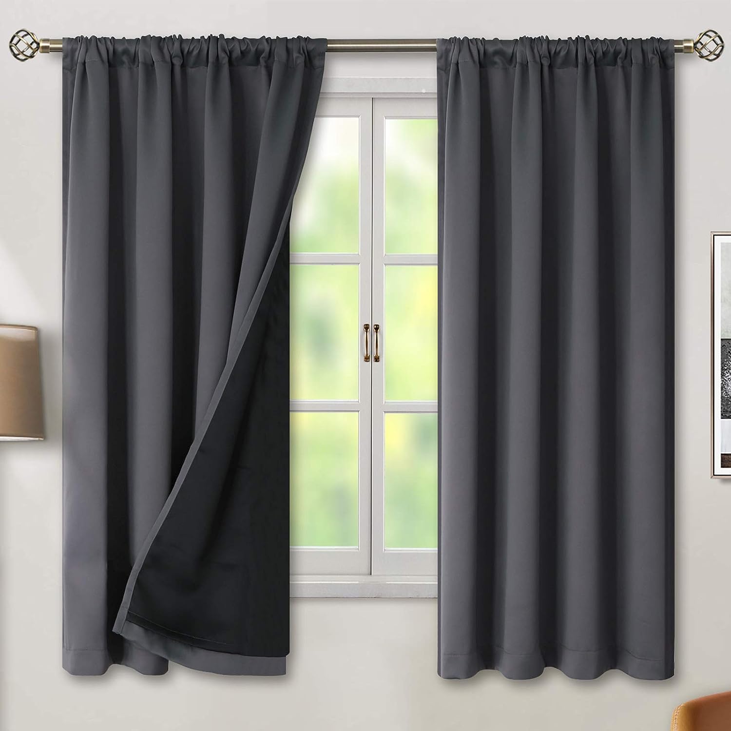 Thermal Insulated 100% Blackout Curtains Haven